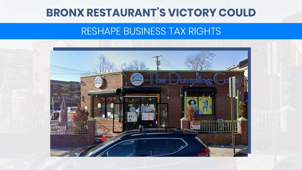 Bronx Restaurant’s Victory