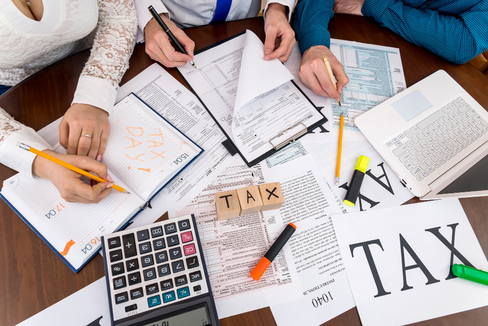 look at your tax bill