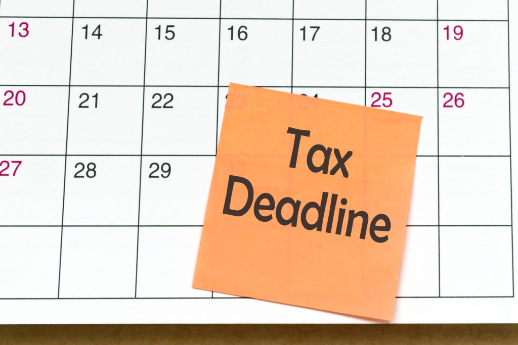 October Extended Due Date
